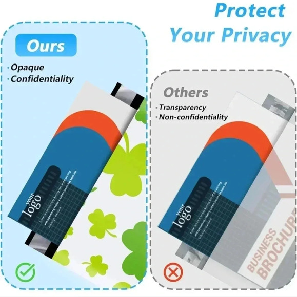 St Patrick's Day Poly Mailer 10x13 Inch 100 Pcs, Waterproof and Tear-Resistant S - Picture 4 of 7